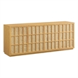 Aiko 76 Inch Japandi Sideboard in Light Oak