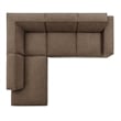 Restore 4-Piece Performance Fabric Upholstered Modular L-Shaped Sofa