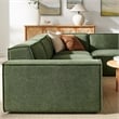 Restore 4-Piece Performance Fabric Upholstered Modular L-Shaped Sofa