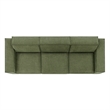 Restore 3-Piece Performance Fabric Upholstered Modular Sofa Set in Foliage
