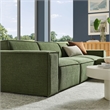Restore 4-Piece Performance Fabric Upholstered Modular Sofa Set with Ottoman