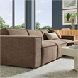 Restore 4-Piece Performance Fabric Upholstered Modular Sofa Set with Ottoman
