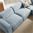 Restore 5-Piece Performance Fabric Upholstered Modular L-Shaped Sofa