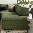 Restore 4-Piece Fabric Upholstered Modular L-Shaped Armless Sectional Sofa