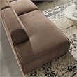 Restore 4-Piece Fabric Upholstered Modular L-Shaped Armless Sectional Sofa