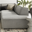 Restore 4-Piece Fabric Upholstered Modular L-Shaped Armless Sectional Sofa