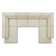 Restore 6-Piece Performance Fabric Upholstered U-Shaped Sectional Sofa