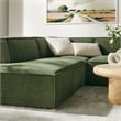 Restore 6-Piece Performance Fabric Upholstered U-Shaped Sectional Sofa