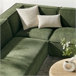 Restore 6-Piece Performance Fabric Upholstered U-Shaped Sectional Sofa