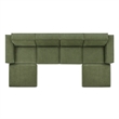 Restore 6-Piece Performance Fabric Upholstered Modular Sectional Sofa
