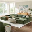 Restore 6-Piece Performance Fabric Upholstered Modular Sectional Sofa