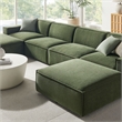 Restore 6-Piece Performance Fabric Upholstered Modular Sectional Sofa