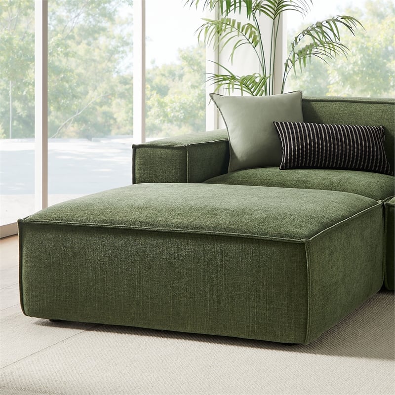 Restore 6-Piece Performance Fabric Upholstered Modular Sectional Sofa