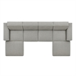 Restore 6-Piece Performance Fabric Upholstered Modular Sectional Sofa