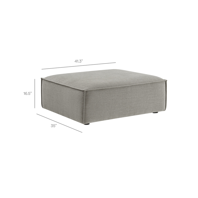 Restore 6-Piece Performance Fabric Upholstered Modular Sectional Sofa