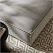 Restore Performance Fabric Upholstered Modular Ottoman in Pewter