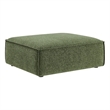 Restore Performance Fabric Upholstered Modular Ottoman in Foliage