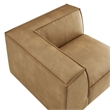 Restore Vegan Leather Modular Corner Chair in Toast