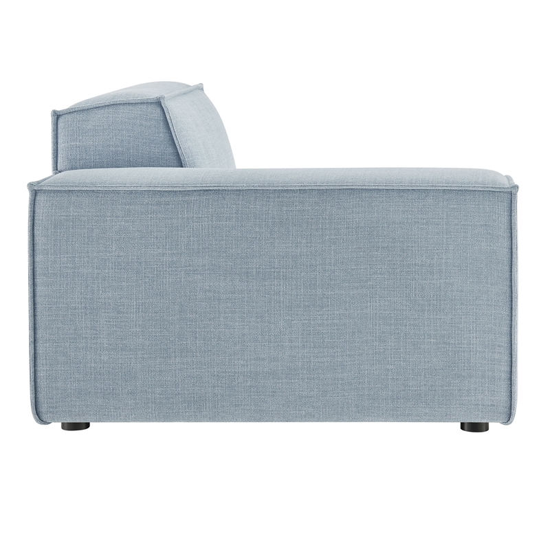 Restore Performance Fabric Upholstered Left-Facing Modular Lounge Chair