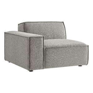 Restore Performance Fabric Upholstered Left-Facing Modular Lounge Chair