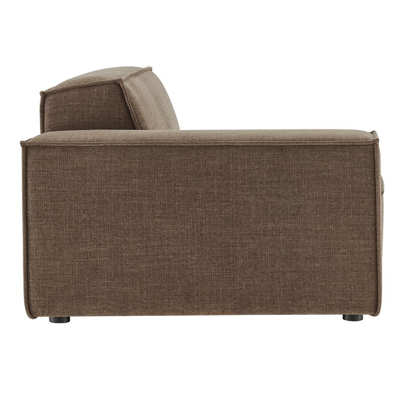 Restore Performance Fabric Upholstered Left-Facing Modular Lounge Chair