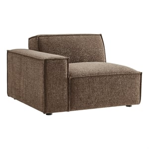 Restore Performance Fabric Upholstered Left-Facing Modular Lounge Chair