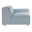 Restore Performance Fabric Upholstered Right-Facing Modular Lounge Chair