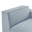 Restore Performance Fabric Upholstered Right-Facing Modular Lounge Chair