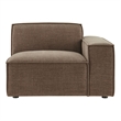 Restore Performance Fabric Upholstered Right-Facing Modular Lounge Chair