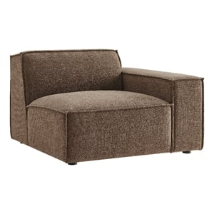 Restore Performance Fabric Upholstered Right-Facing Modular Lounge Chair