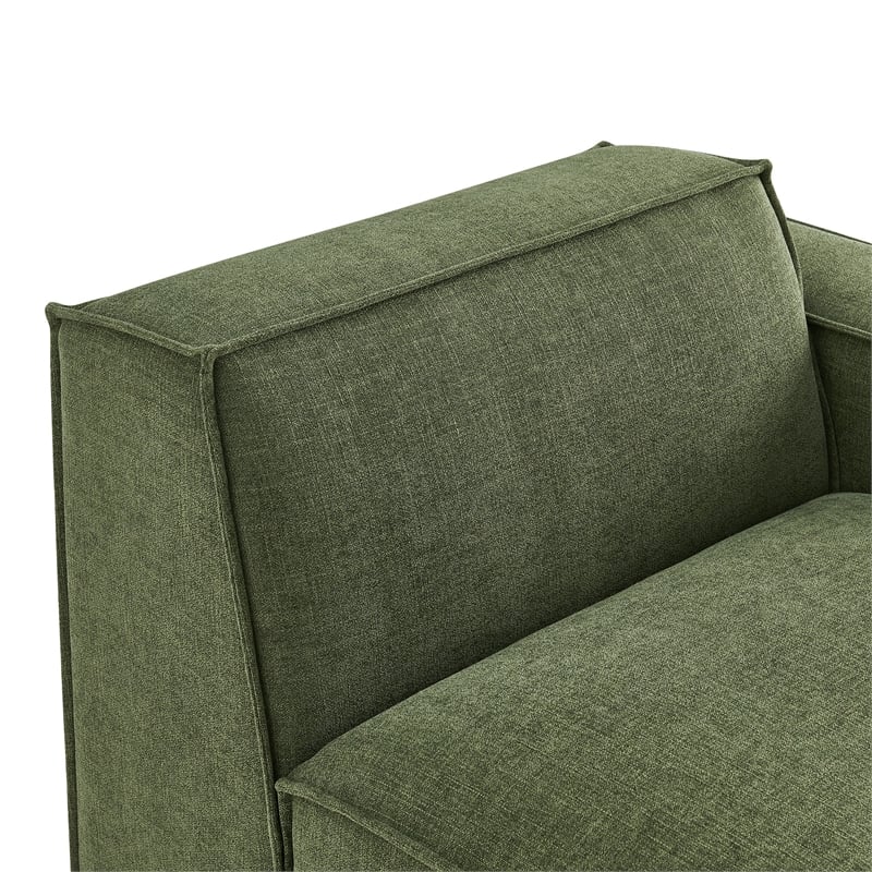 Restore Performance Fabric Upholstered Right-Facing Modular Lounge Chair