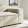 Restore Performance Fabric Upholstered Right-Facing Modular Lounge Chair