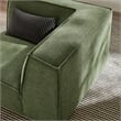 Restore Performance Fabric Upholstered Modular Corner Chair in Foliage