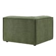 Restore Performance Fabric Upholstered Modular Corner Chair in Foliage