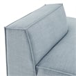 Restore Performance Fabric Upholstered Right-Facing Armless Modular Chaise