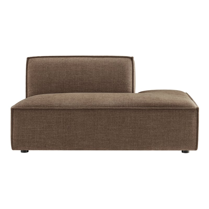 Restore Performance Fabric Upholstered Right-Facing Armless Modular Chaise