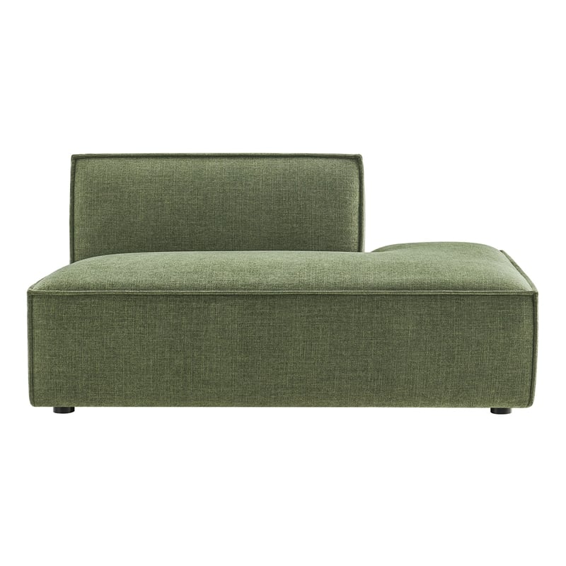 Restore Performance Fabric Upholstered Right-Facing Armless Modular Chaise