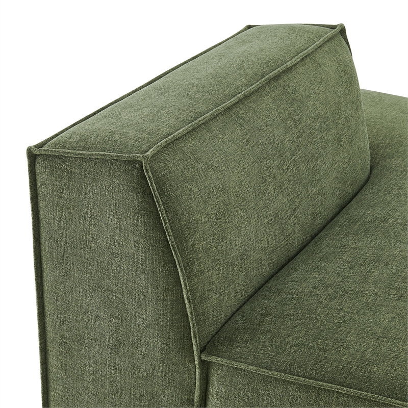 Restore Performance Fabric Upholstered Right-Facing Armless Modular Chaise