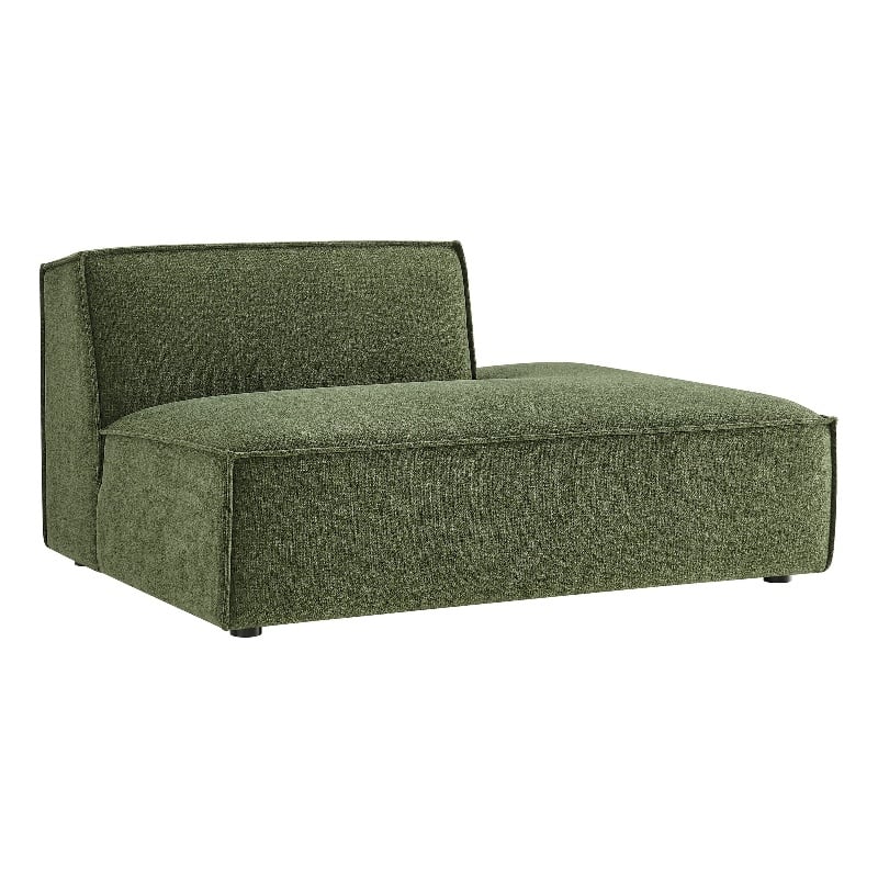 Restore Performance Fabric Upholstered Right-Facing Armless Modular Chaise