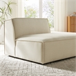 Restore Performance Fabric Upholstered Right-Facing Armless Modular Chaise