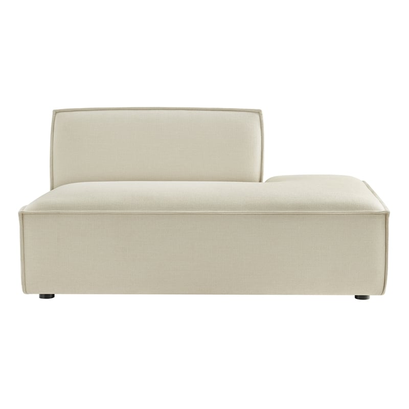 Restore Performance Fabric Upholstered Right-Facing Armless Modular Chaise