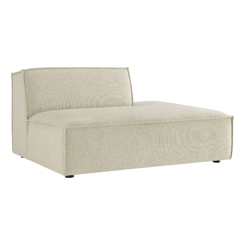 Restore Performance Fabric Upholstered Right-Facing Armless Modular Chaise