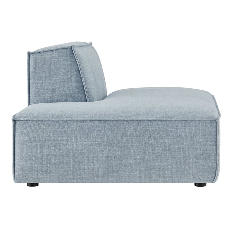 Restore Performance Fabric Upholstered Left-Facing Armless Modular Chaise