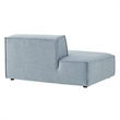 Restore Performance Fabric Upholstered Left-Facing Armless Modular Chaise