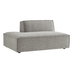 Restore Performance Fabric Upholstered Left-Facing Armless Modular Chaise
