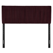 Eloise Stain-Resistant Performance Velvet King Headboard in Mulberry