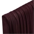 Eloise Stain-Resistant Performance Velvet Full Headboard in Mulberry