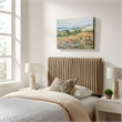 Eloise Stain-Resistant Performance Velvet Twin Headboard in Taupe