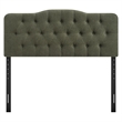 Annabel Premium Linen Blend King Headboard in Sage
