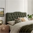 Annabel Premium Linen Blend Queen Headboard in Sage